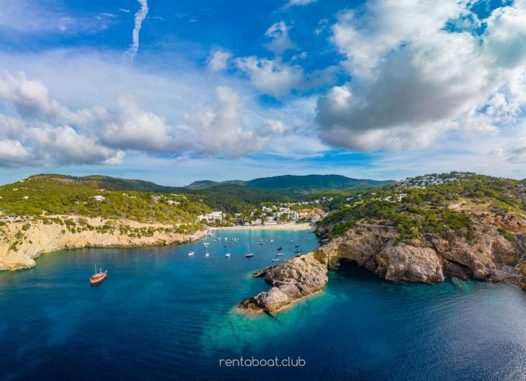 aerial-view-of-cala-vadella-ibiza-islands-spain-Vi-Charter-Mallorca-book-today aerial-view-of-cala-vadella-ibiza-islands-spain-Vi-Charter-Mallorca-book-today